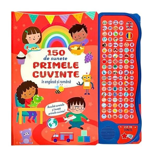 150 de sunete. Primele cuvinte în engleză și română - Hardcover - *** - Flamingo