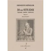 35 de Studii Usoare - Medii - Dificile. Opus 33 - Pentru Flaut - Ernesto Kohler