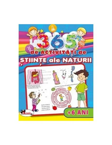 365 de activități de științe ale naturii (+6 ani) - Paperback brosat - *** - Aramis