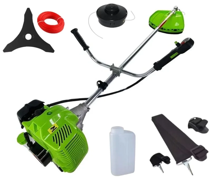 8.5CP *MEGA* Motocoasa Benzina 2t timpi 8.5cp, 12000rpm, 58cc, model 2025, easy-start, Fresco Power by ItalianTech CMP1545