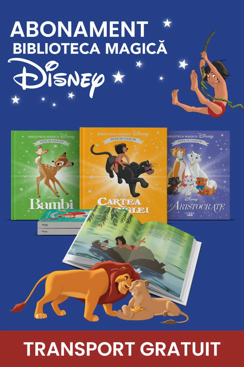 Abonament Biblioteca Magica Disney (transport gratuit)