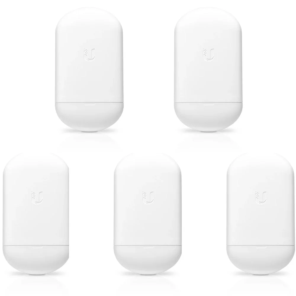 Acces Point Ubiquiti NanoStation airMAX LOCO5AC, 450 Mbps, 5 GHz, PoE, 5 bucati