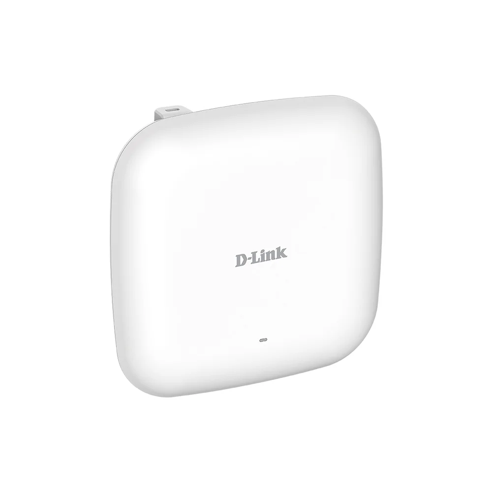 Acces point wireless de interior D-Link DAP-X2810, 2 porturi, 575/1200 Mbps, 2.4GHz/5 GHz, WiFi6, PoE