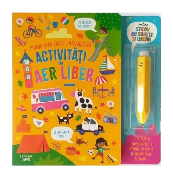 Activități în aer liber. Prima mea carte interactivă - Board book - *** - Litera mică