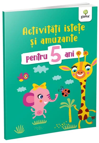 Activități istețe și amuzante pentru 5 ani - Paperback - *** - Gama