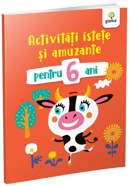 Activități istețe și amuzante pentru 6 ani - Paperback - *** - Gama