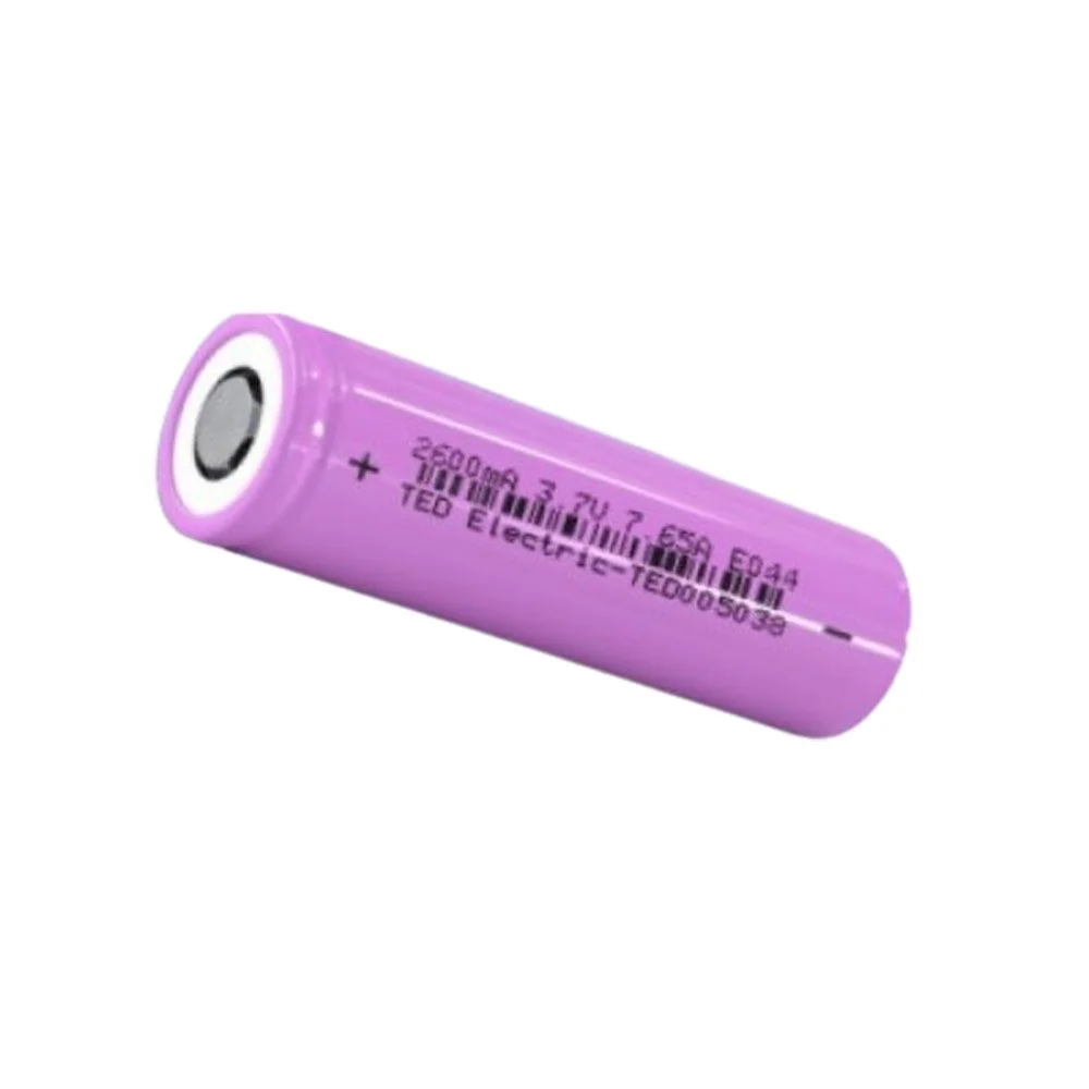 Acumulator reincarcabil Li-Ion 18650 TED TED005038, 3.6 V, 7.65 A, 2600 mAh