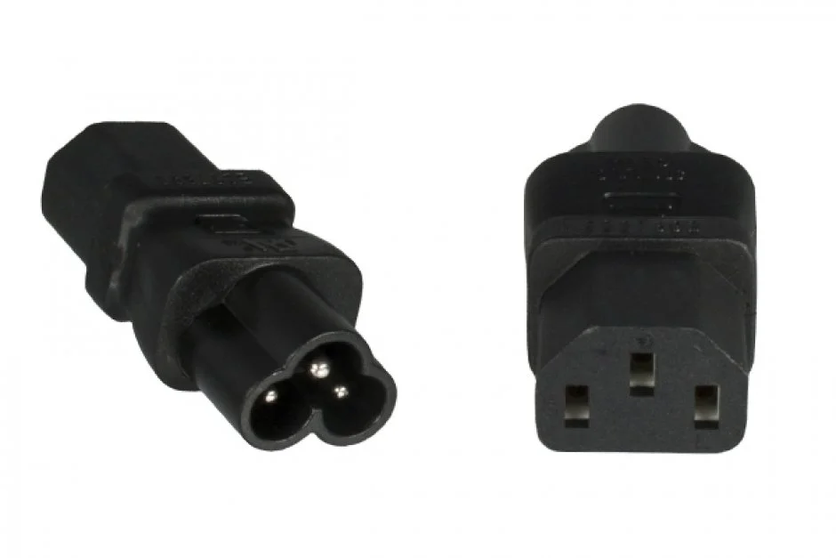 Adaptor alimentare IEC C13 la C6 M-T, kpsr-02