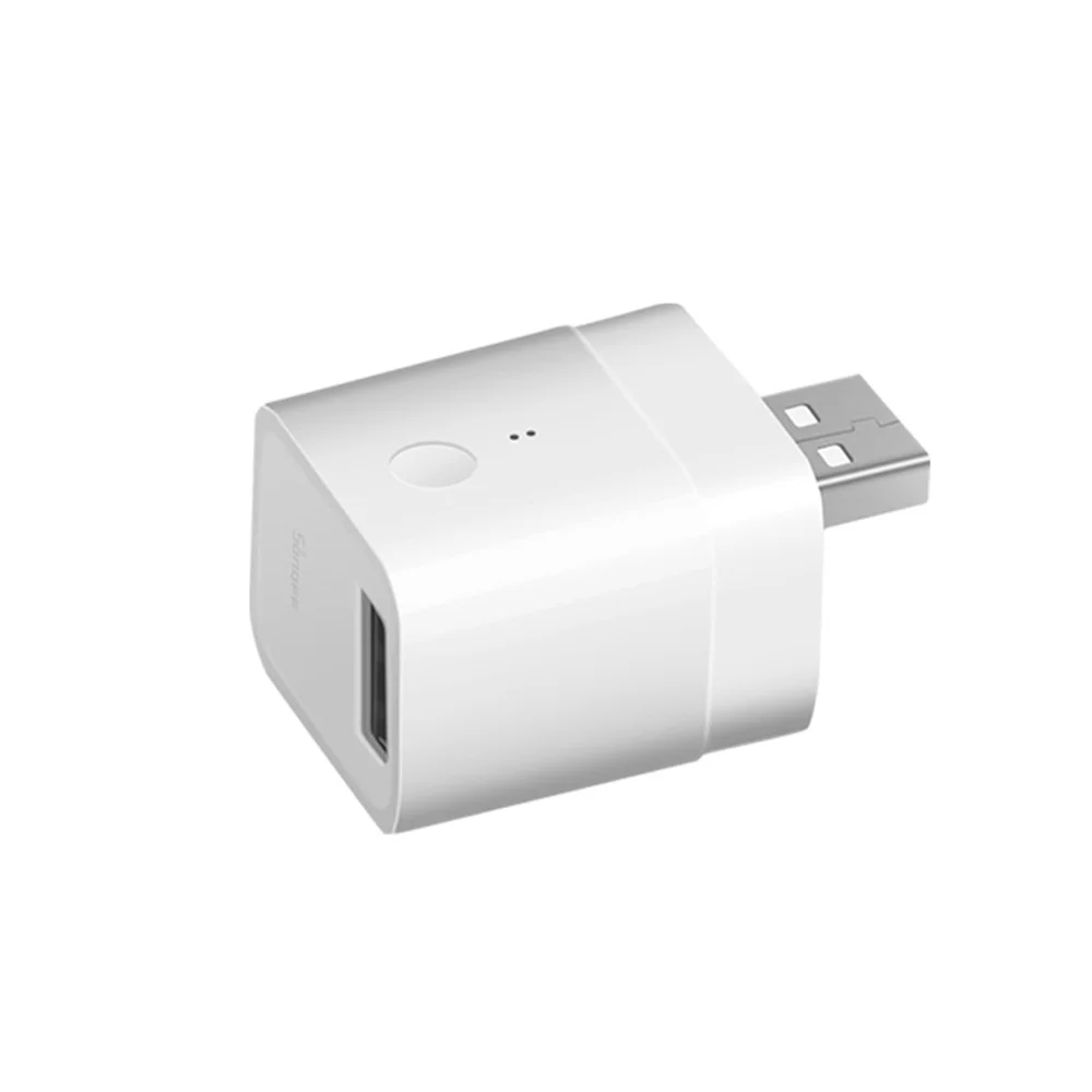 Adaptor USB Inteligent Sonoff, Micro, 5V, Wireless, Compatibil cu Google Home, Alexa &amp; eWeLink