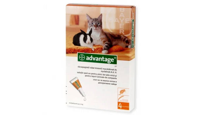 Advantage 40 Pisica   Iepure, 4 pipete