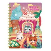 Agenda cu spira Bangoberry, Remi Ratonul, 192 file, 16x21 cm