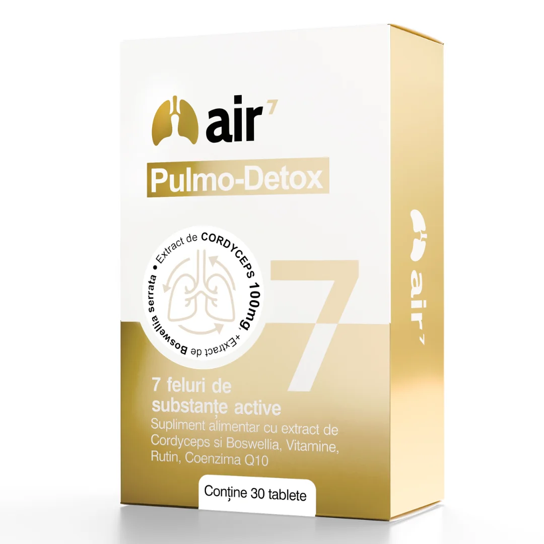 Air 7 Pulmo Detox, 30 capsule, Green Splid