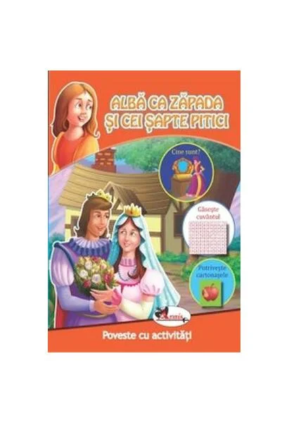Albă ca zăpada și cei șapte pitici. Poveste cu activități - Paperback - *** - Aramis