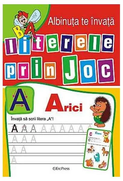 Albinuța te învață literele prin joc - Paperback - *** - Erc Press