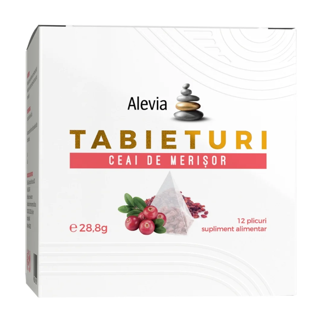 Alevia Tabieturi Ceai de Merisor, 12 plicuri
