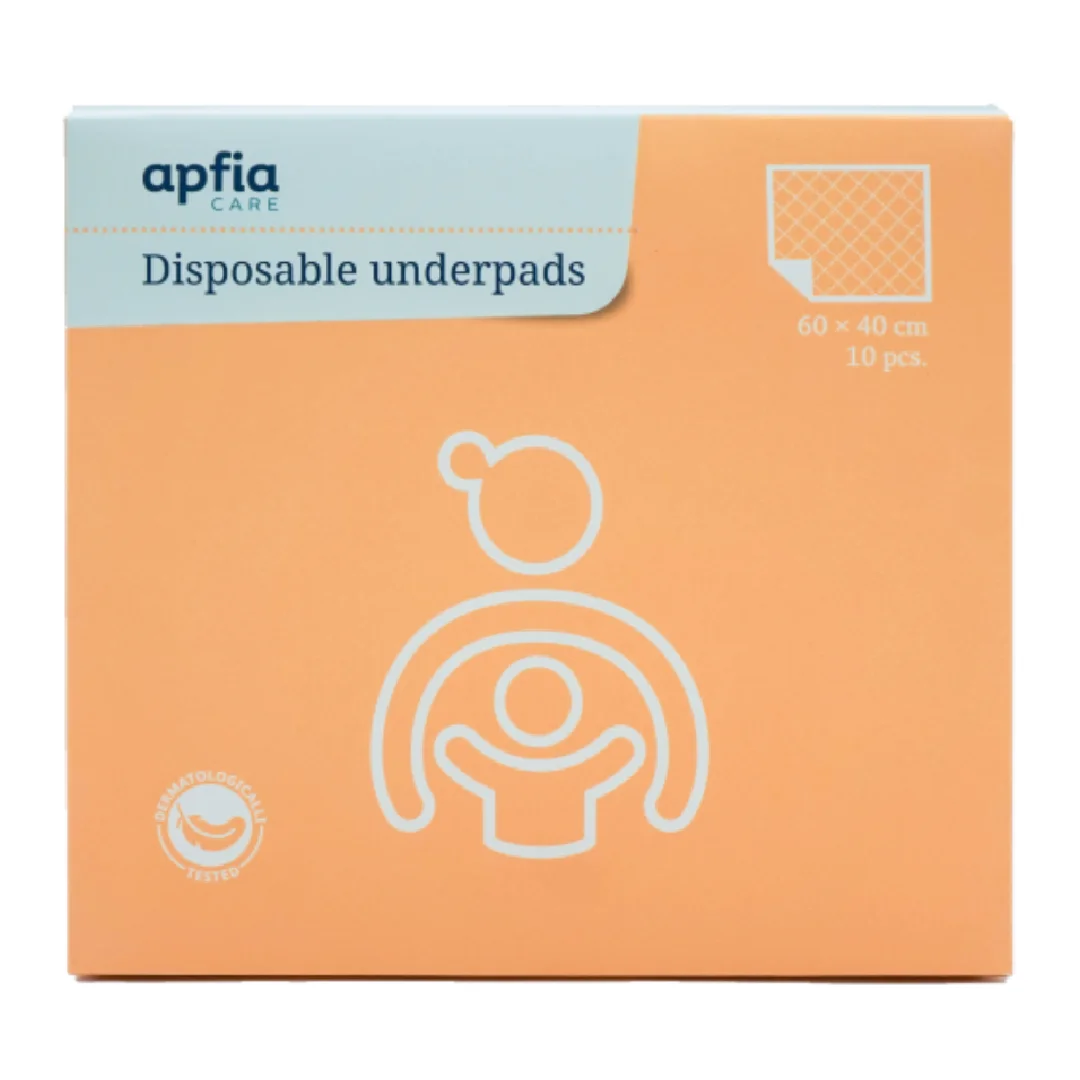 Aleze de unica folosinta, 60*40cm, 10 bucati, Apfia Care
