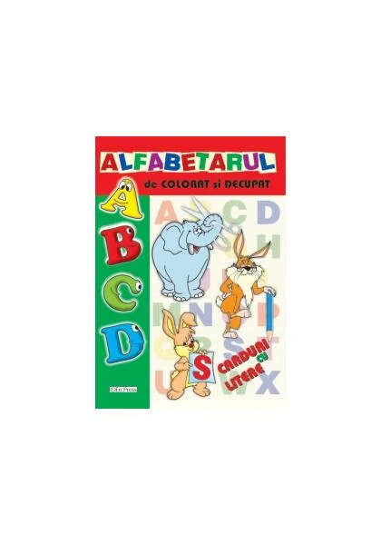 Alfabetarul de colorat și decupat - Paperback - *** - Erc Press
