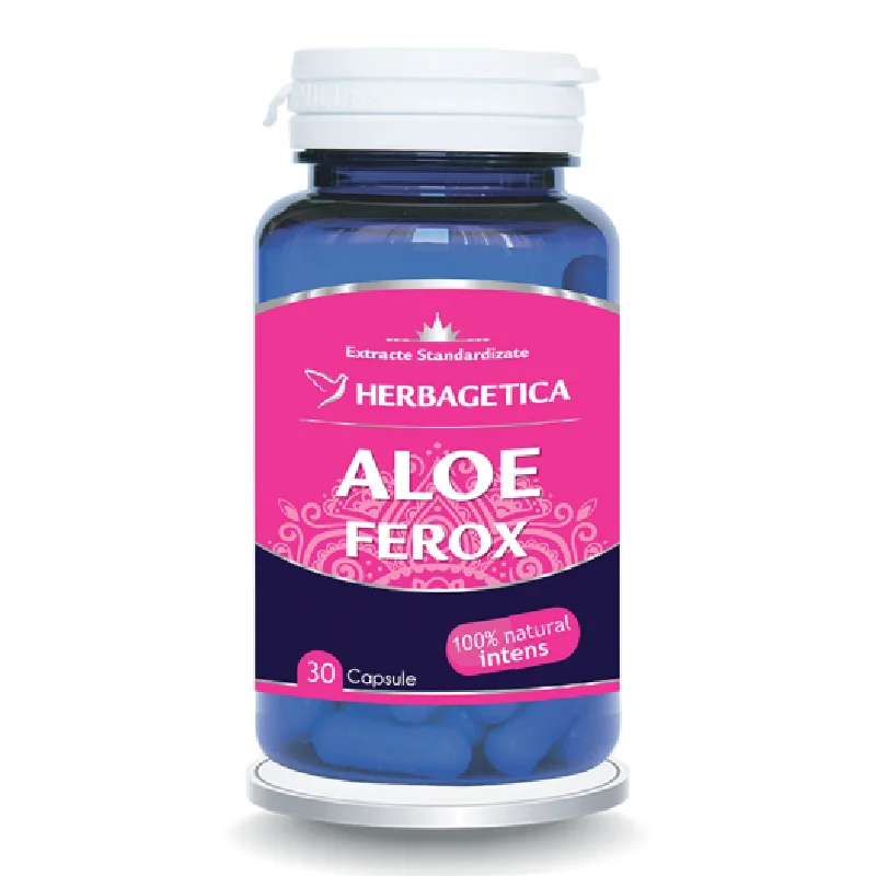 Aloe Ferox, 30 capsule, Herbagetica