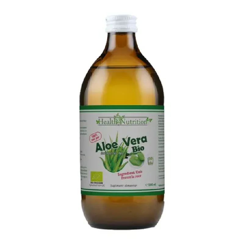 Aloe Vera cu pulpa, 500 ml, Human Care