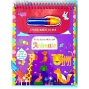 Animale. Carte de colorat cu apa