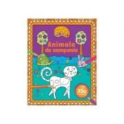 Animale de companie - Coloreaza dupa numere + Abtibilduri