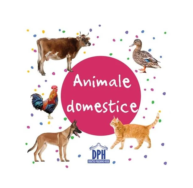 Animale domestice - carte pliată - Hardcover - *** - Didactica Publishing House
