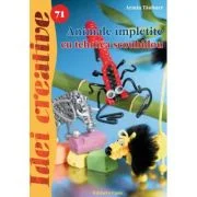 Animale impletite cu tehnica scoubidou