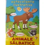 Animale salbatice. Autocolante ilustrative