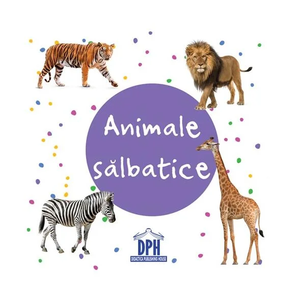 Animale sălbatice - carte pliată - Hardcover - *** - Didactica Publishing House