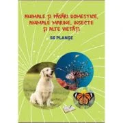 Animale si pasari domestice, animale marine, insecte si alte vietati. Planse