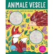 Animale vesele. 1000 strasuri autocolante
