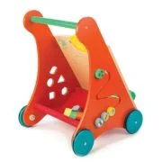 Antemergator cu activitati in gradina Baby Block Walker, 10 activitati