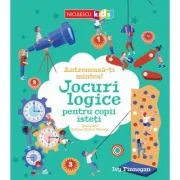 Antreneaza-ti mintea! Jocuri LOGICE pentru copii isteti - Ivy Finnegan
