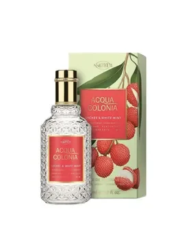 Apa de colonie 4711 Lychee & White Mint, 50 ml, unisex