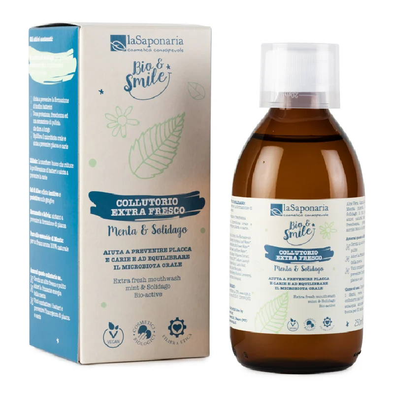 Apa de gura Extra Fresh, 250 ml, La Saponaria