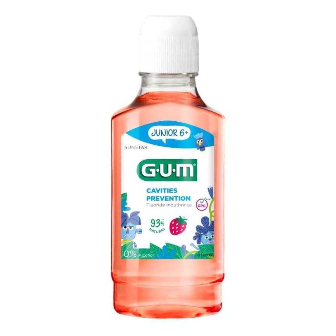 Apa de gura Junior 6 ani+, 300 ml, Sunstar Gum