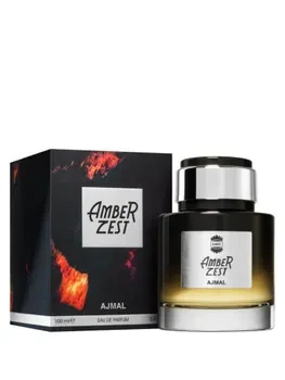 Apa de parfum Ajmal Amber Zest, 100 ml, unisex