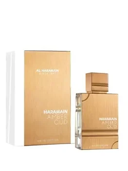Apa de parfum Al Haramain Amber Oud White Edition, 60 ml, unisex