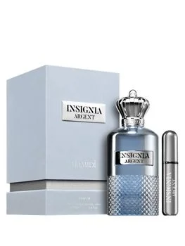 Apa de parfum Hamidi Insignia Argent, 105 ml, unisex