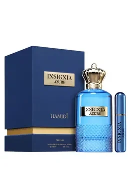 Apa de parfum Hamidi Insignia Azure, 105 ml, unisex