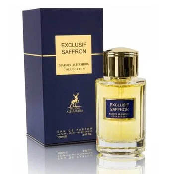 Apa de parfum Maison Alhambra Exclusif Saffron Collection, 100 ml, unisex