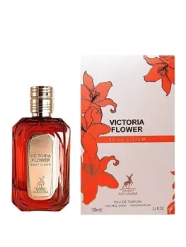Apa de parfum Maison Alhambra Victoria Flower Rosa Lilium, 100 ml, pentru femei
