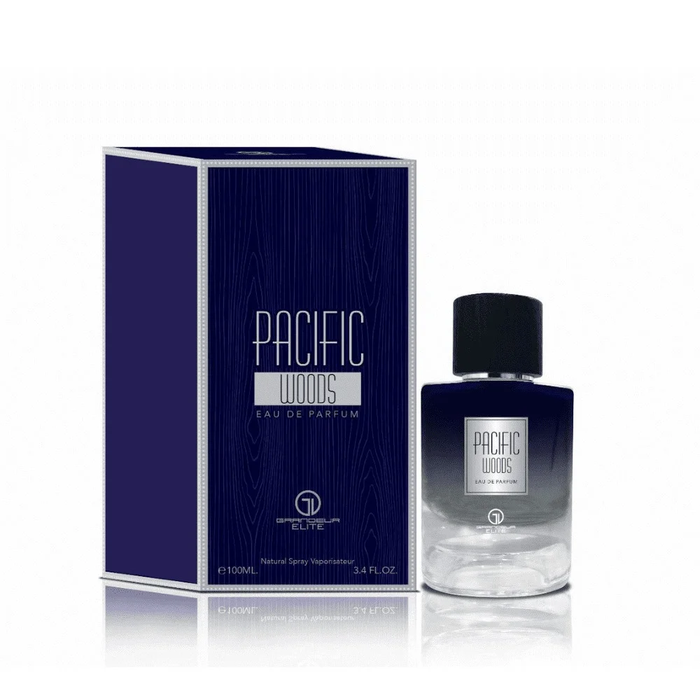 Apa de Parfum Pacific Oud, Grandeur Elite, Barbati - 100ml