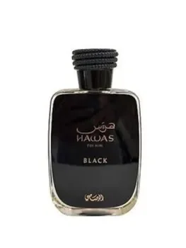 Apa de parfum Rasasi Hawas Black, 100 ml, pentru barbati