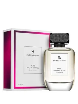 Apa de parfum Swiss Arabian Rose and Patchouli, 100 ml, pentru femei
