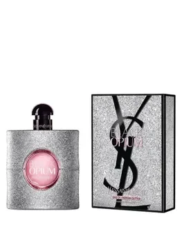 Apa de parfum Yves Saint Laurent Black Opium Glitter, 90 ml, pentru femei