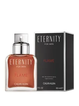Apa de toaleta Calvin Klein Eternity Flame, 50 ml, pentru barbati