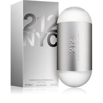 Apa de toaleta Carolina Herrera 212 NYC, 100 ml, pentru femei