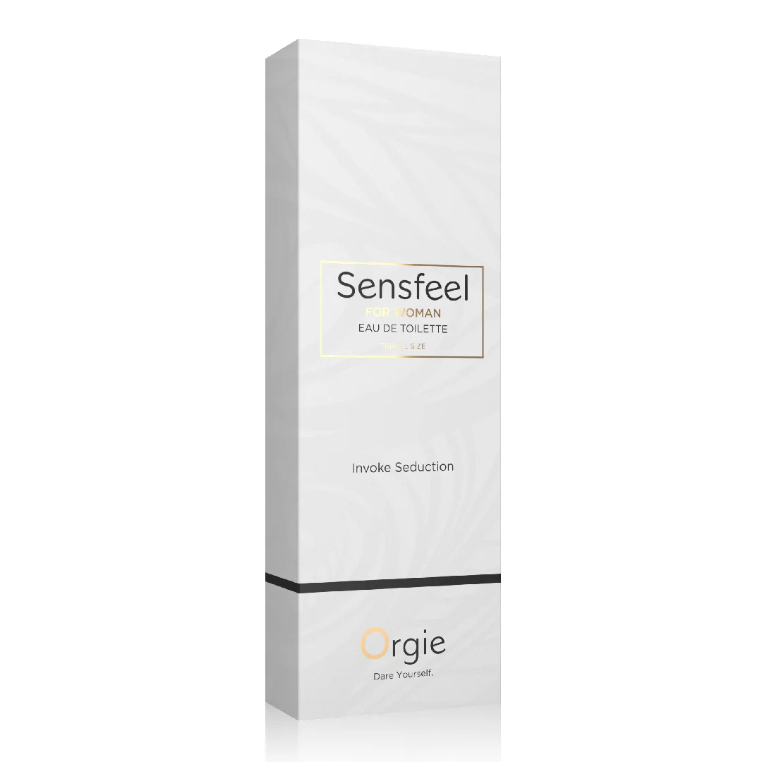 Apa de toaleta cu feromoni Sensfeel for Woman, 10 ml, Orgie