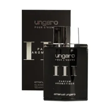 Apa de toaleta Emanuel Ungaro Pour L’Homme III Parfum Aromatique, 100 ml, pentru barbati